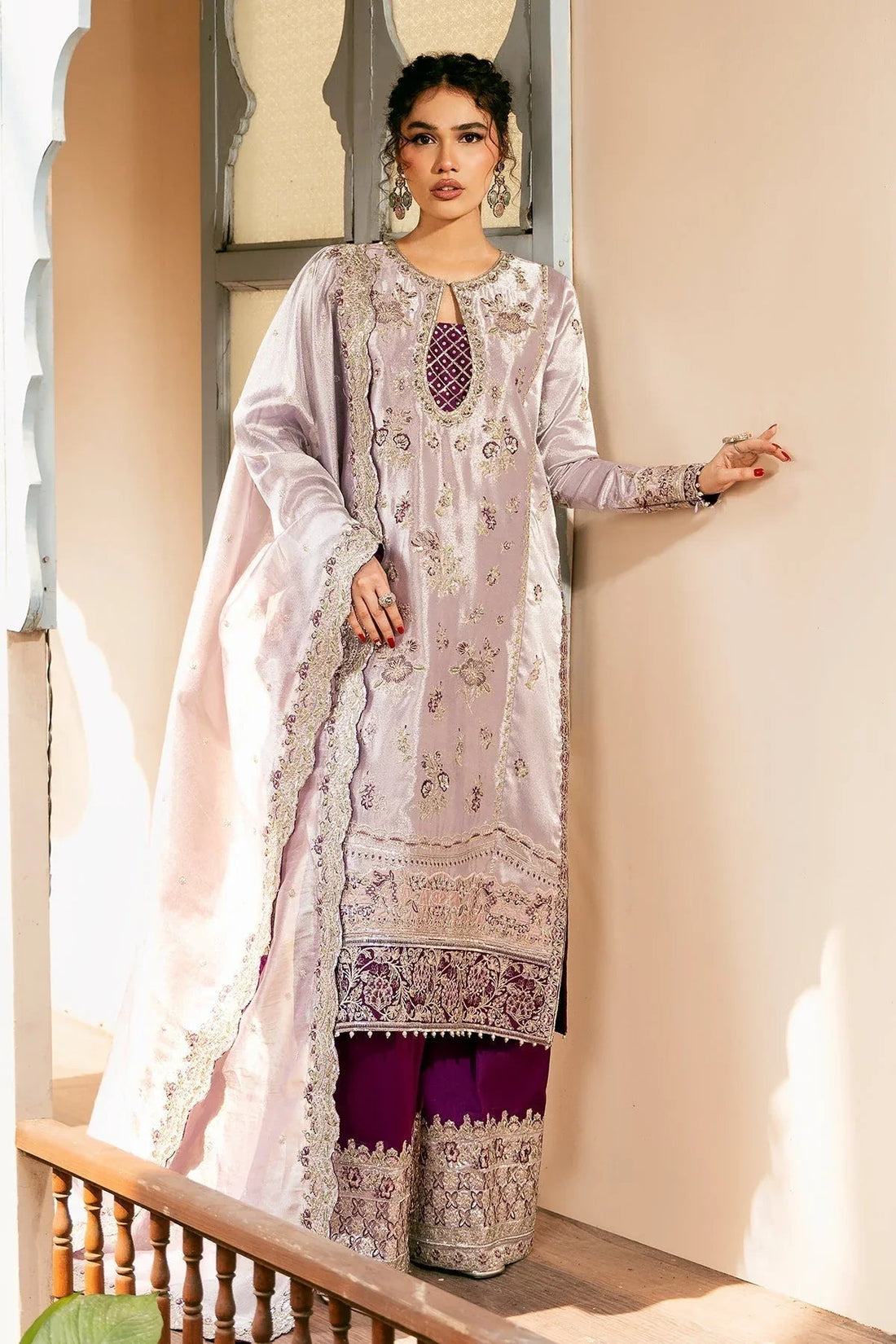 Mina Kashif | Noor Jahan Wedding Formals | Raina - Aqsa Fabrics