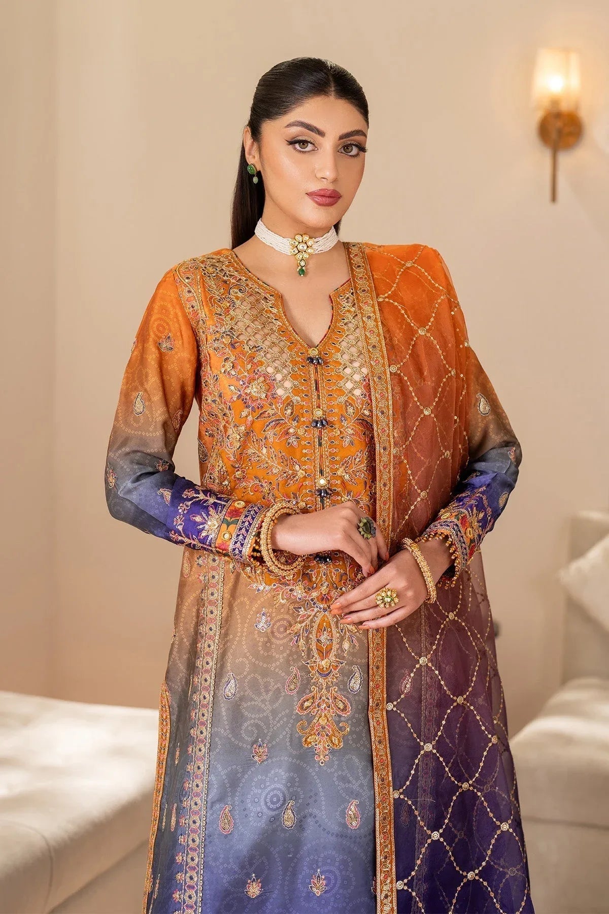 Alizeh | Formals 26 | Nebula - Aqsa Fabrics