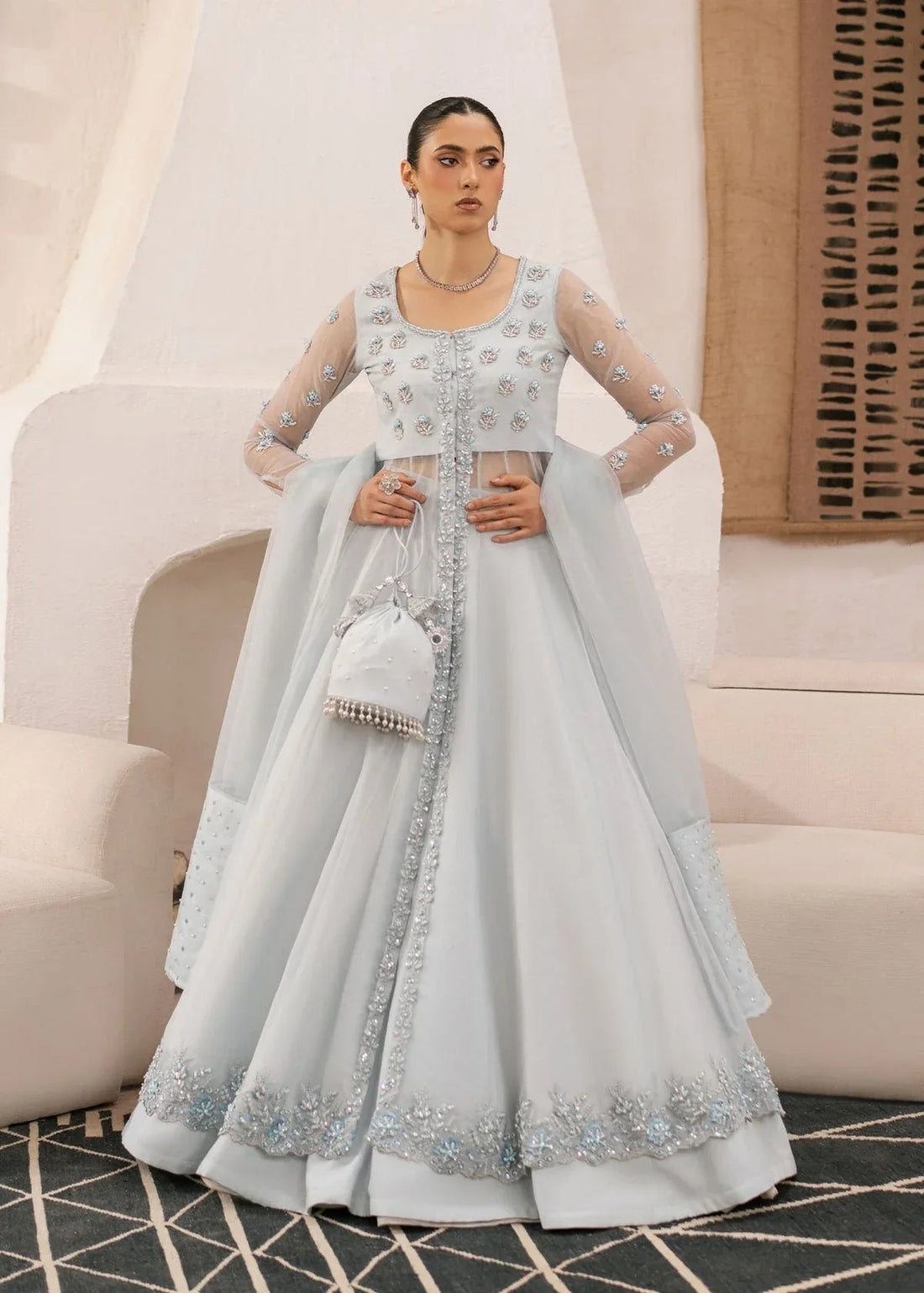 Dastoor | Rania Luxury Pret 25 | Mayal - Aqsa Fabrics