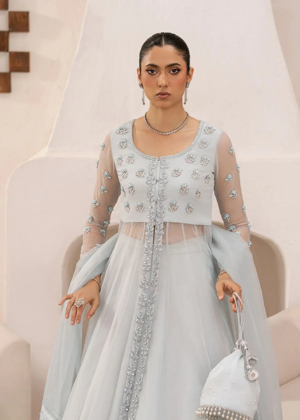 Dastoor | Rania Luxury Pret 25 | Mayal - Aqsa Fabrics