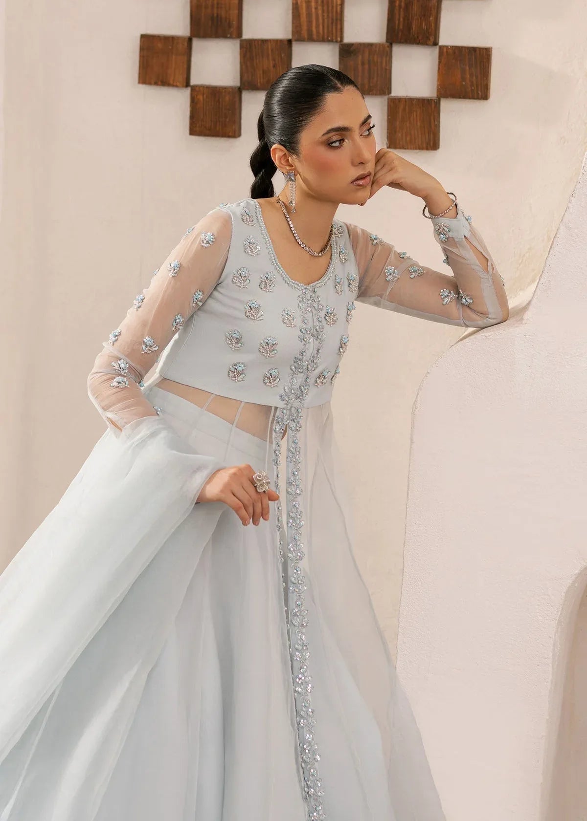 Dastoor | Rania Luxury Pret 25 | Mayal - Aqsa Fabrics