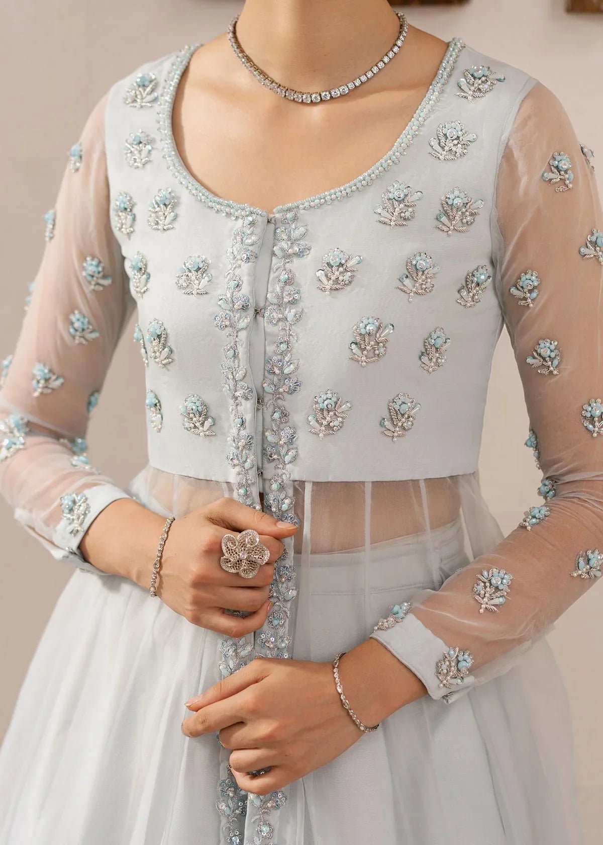 Dastoor | Rania Luxury Pret 25 | Mayal - Aqsa Fabrics