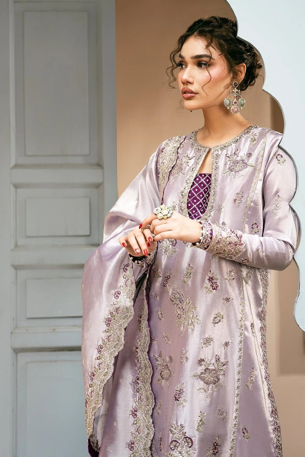 Mina Kashif | Noor Jahan Wedding Formals | Raina - Aqsa Fabrics