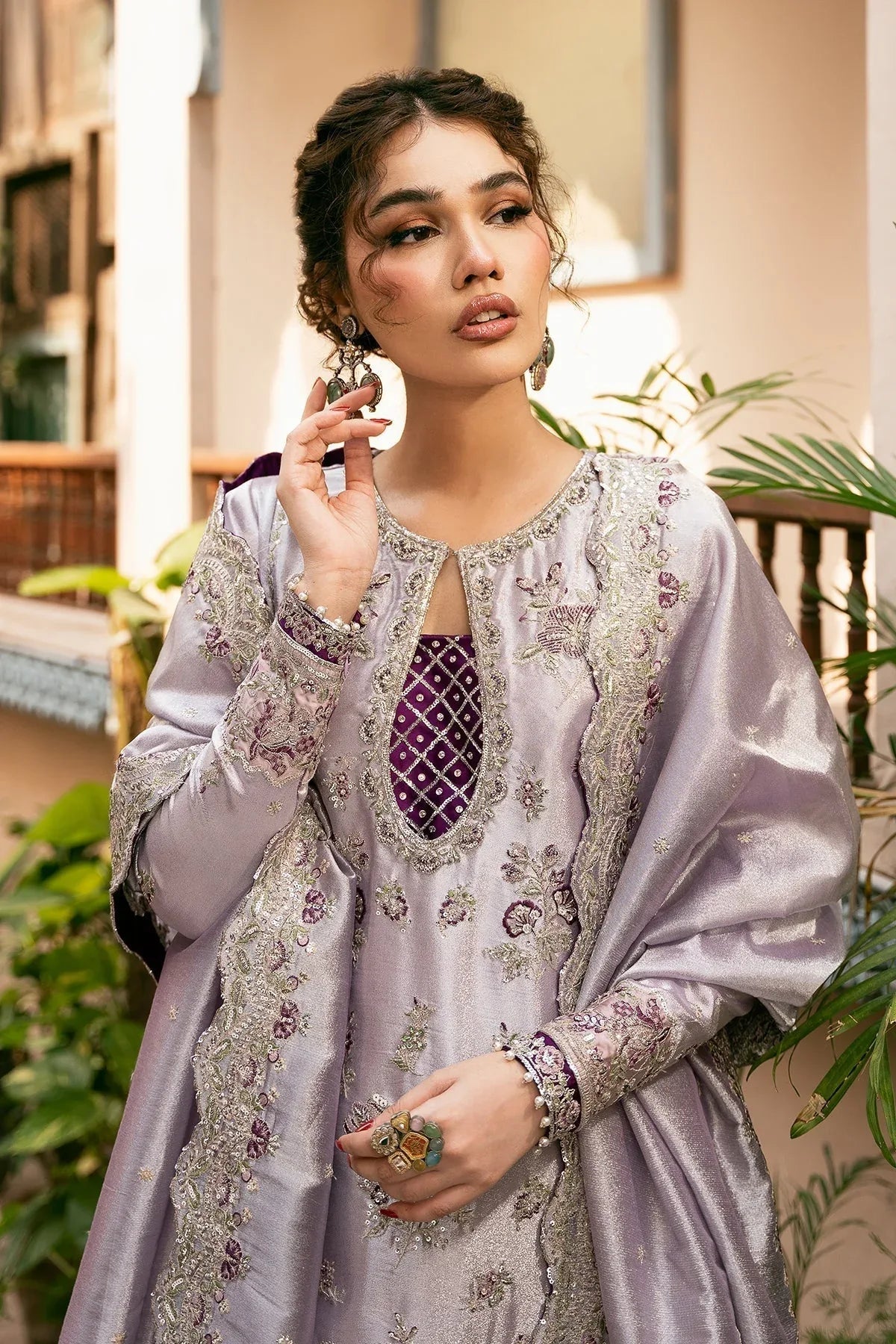 Mina Kashif | Noor Jahan Wedding Formals | Raina - Aqsa Fabrics