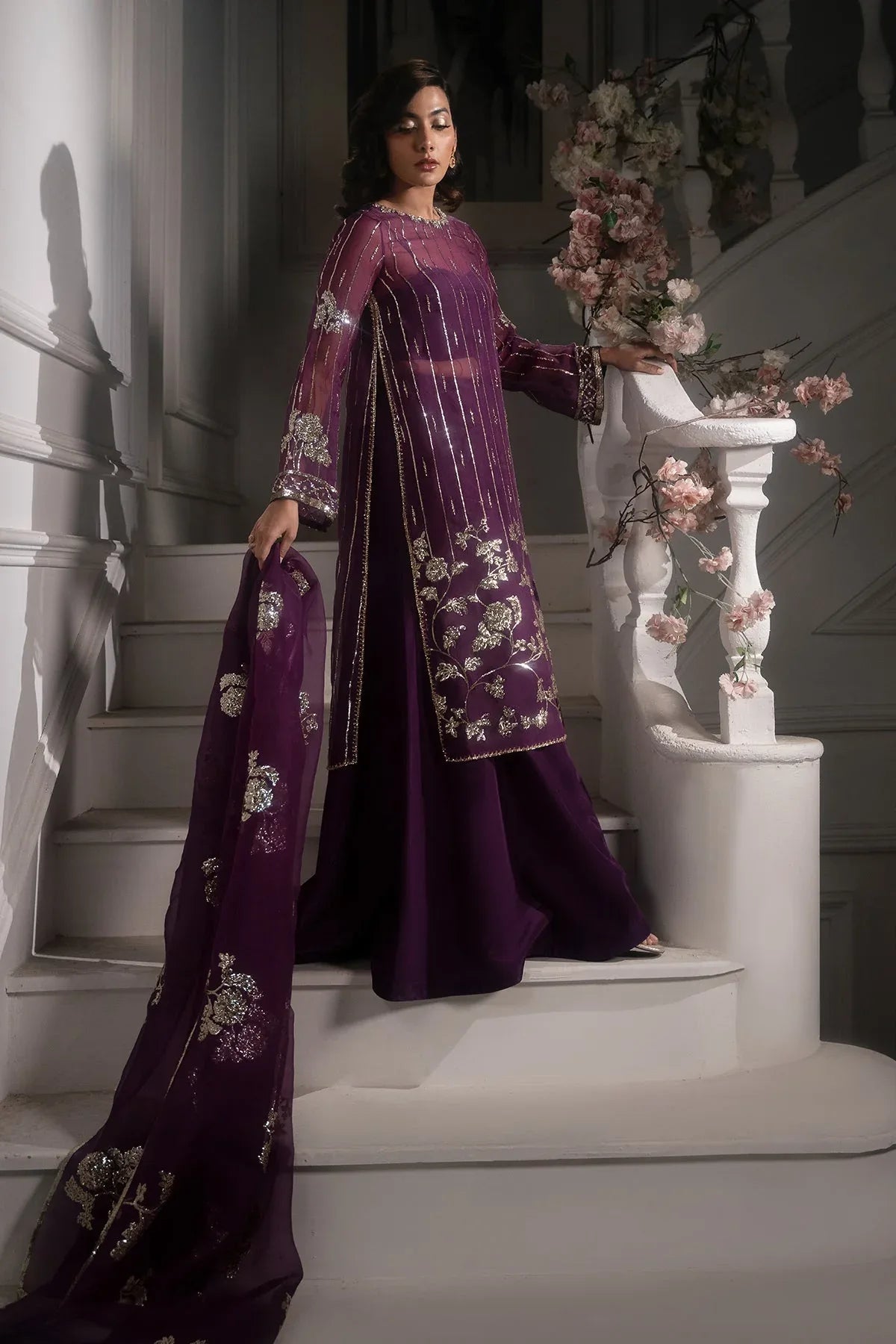 Mina Kashif | Emilie Formals | Marie - Aqsa Fabrics