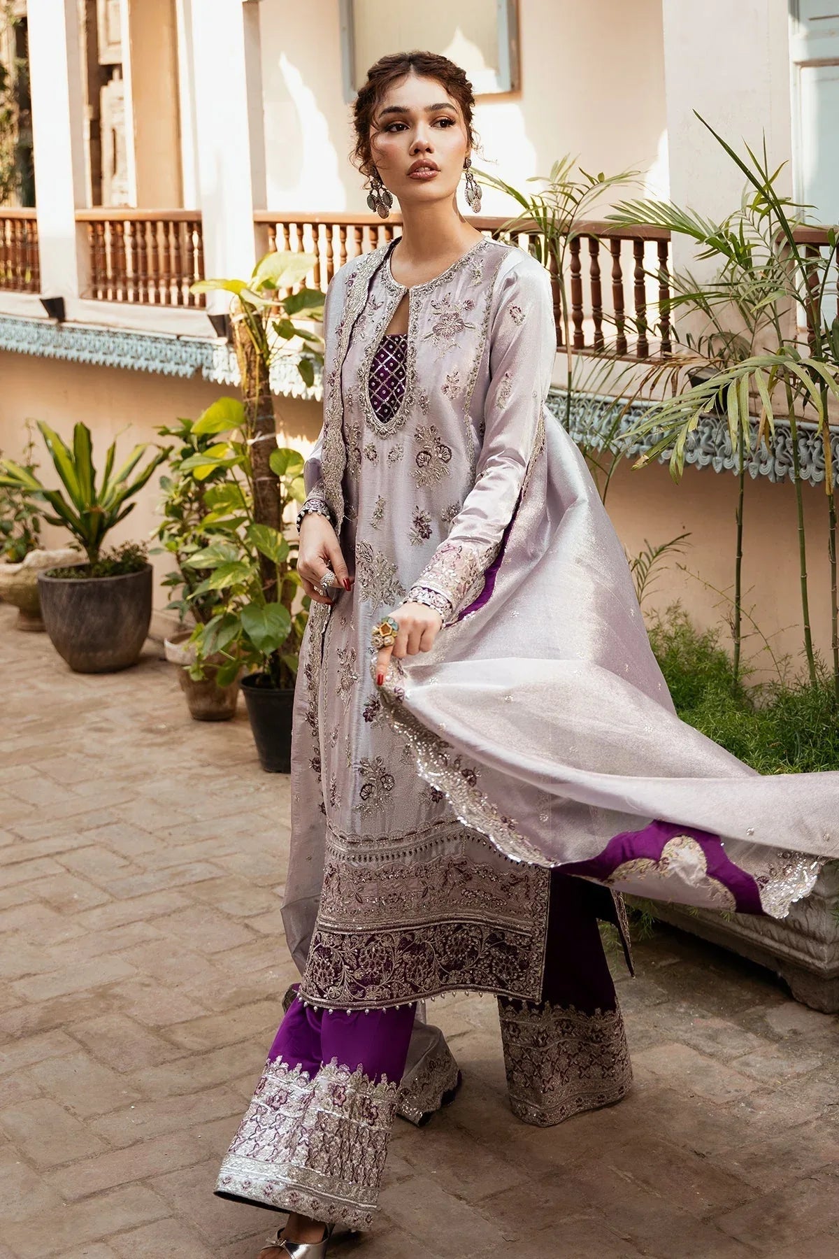 Mina Kashif | Noor Jahan Wedding Formals | Raina - Aqsa Fabrics