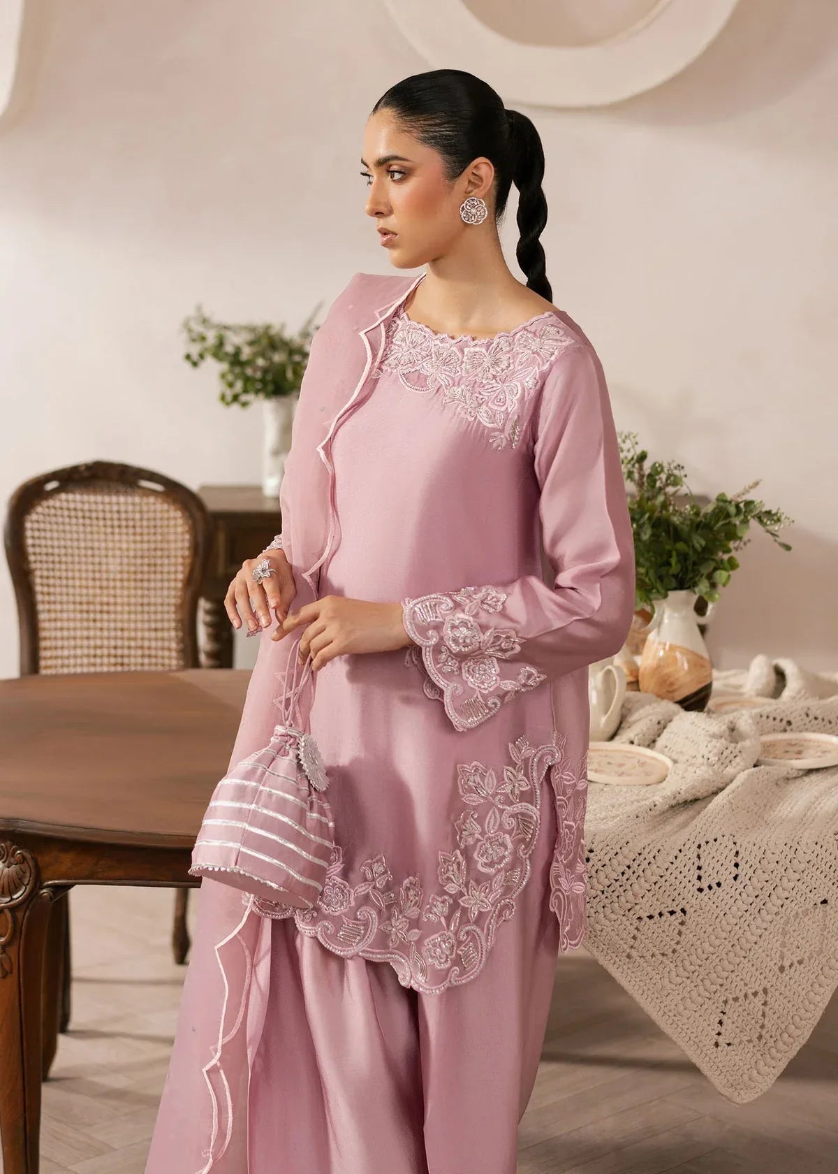 Dastoor | Rania Luxury Pret 25 | Aylin - Aqsa Fabrics