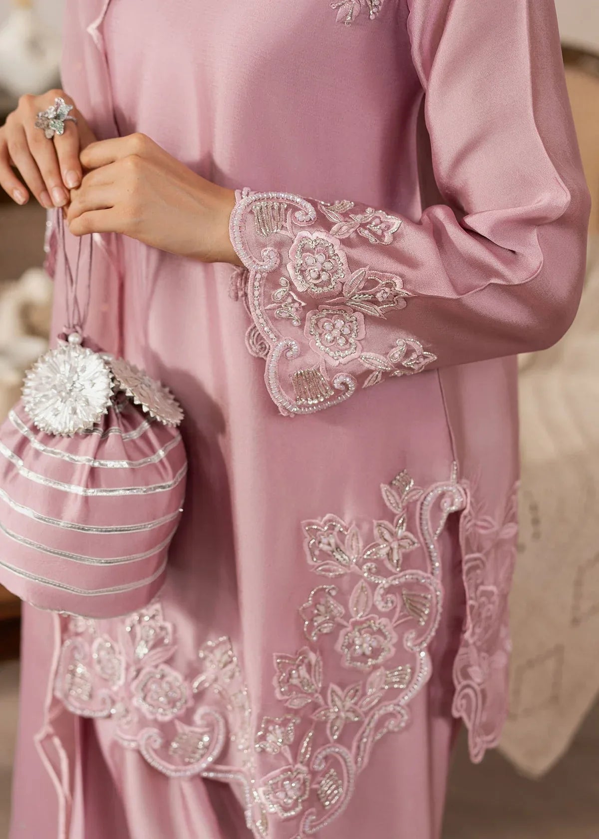 Dastoor | Rania Luxury Pret 25 | Aylin - Aqsa Fabrics