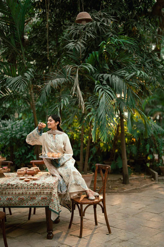 Florent | Eid Edits Luxury Lawn | FEE-4B - Aqsa Fabrics