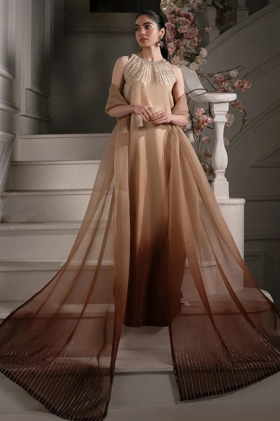 Mina Kashif | Emilie Formals | Daze - Aqsa Fabrics