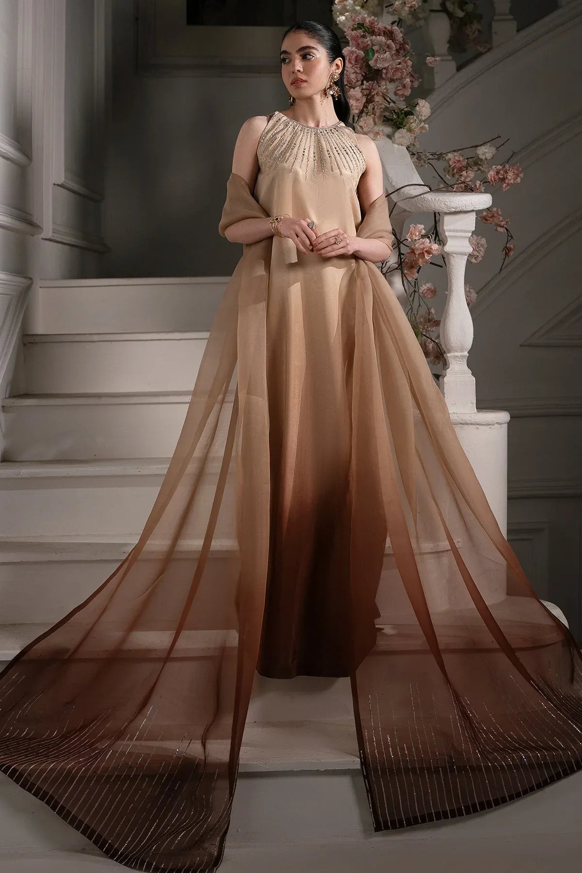 Mina Kashif | Emilie Formals | Daze - Aqsa Fabrics
