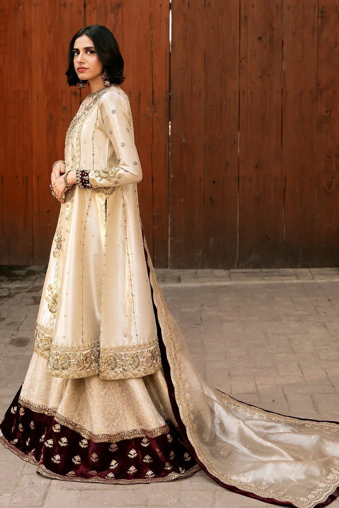 Mina Kashif | Noor Jahan Wedding Formals | Heera - Aqsa Fabrics