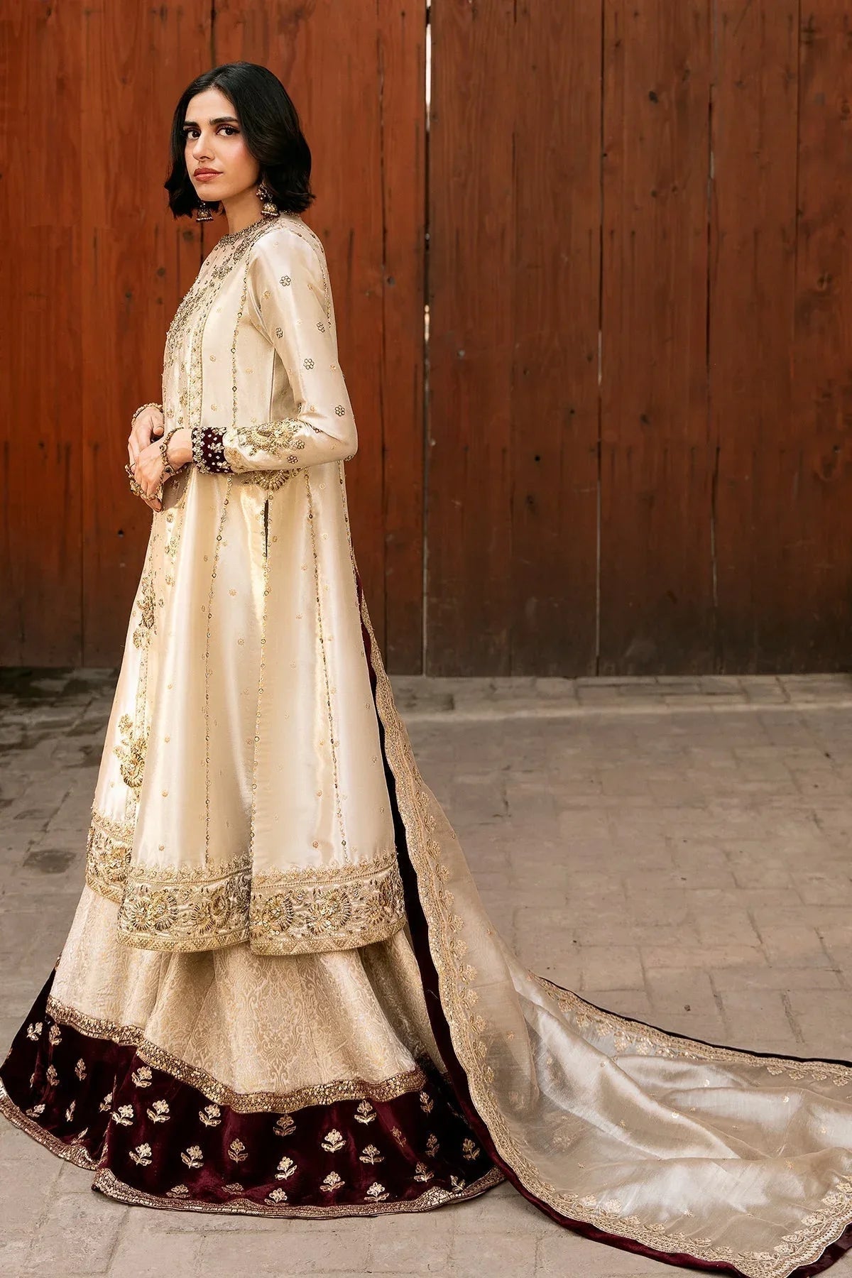 Mina Kashif | Noor Jahan Wedding Formals | Heera - Aqsa Fabrics