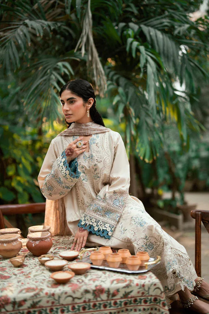 Florent | Eid Edits Luxury Lawn | FEE-4B - Aqsa Fabrics