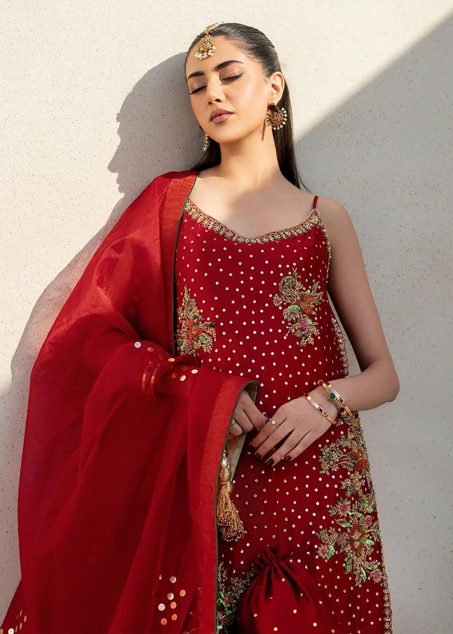 Dastoor | Maahi Luxury Pret 25 | Naira - Aqsa Fabrics