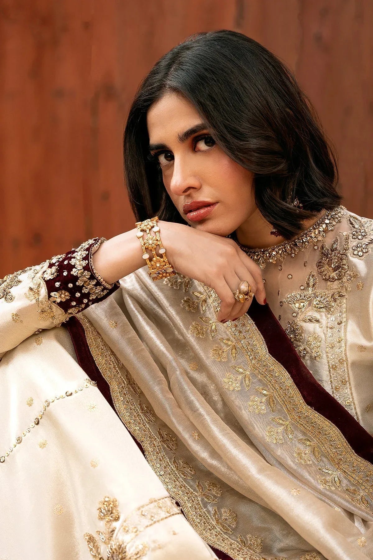 Mina Kashif | Noor Jahan Wedding Formals | Heera - Aqsa Fabrics