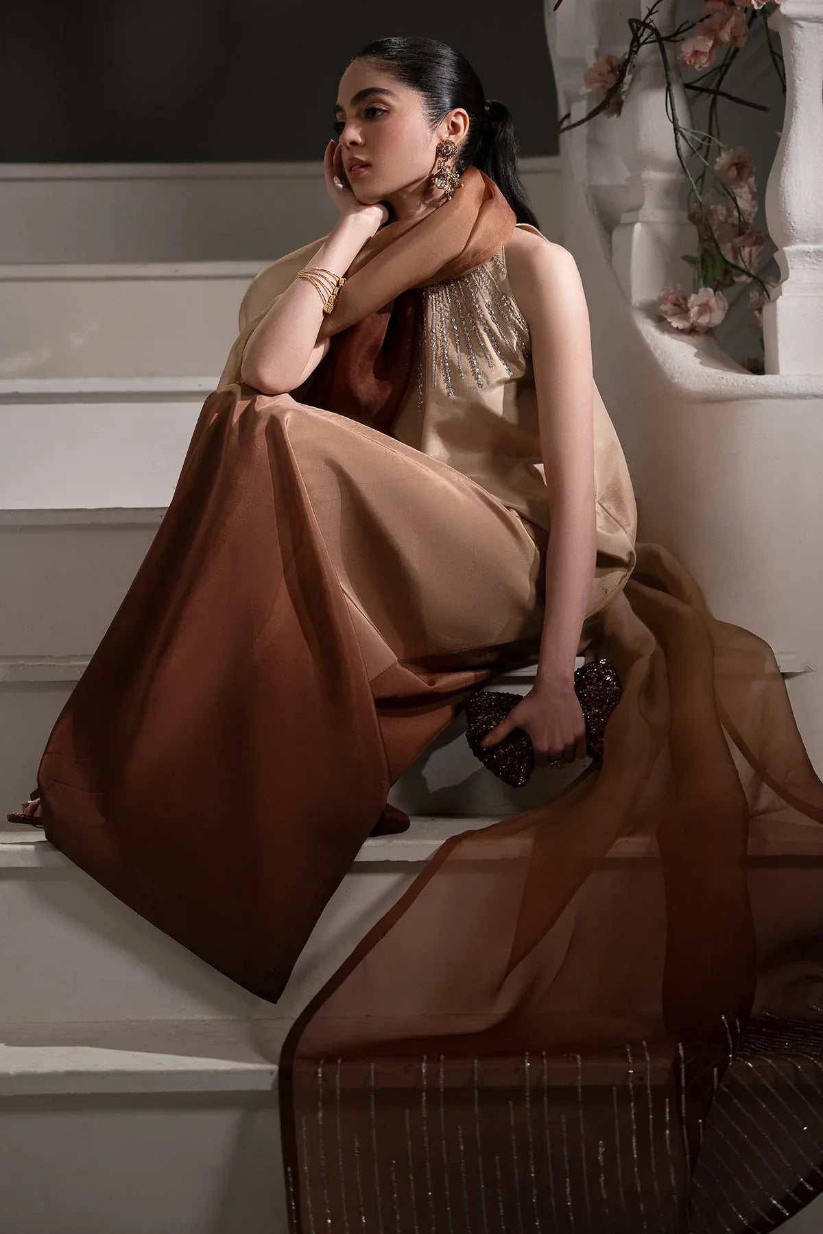 Mina Kashif | Emilie Formals | Daze - Aqsa Fabrics