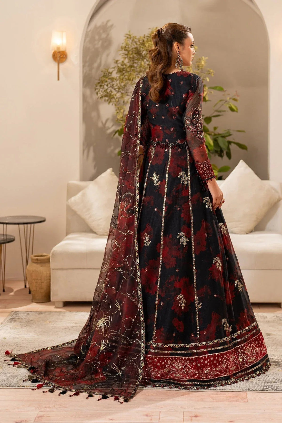 Alizeh | Fleur Chiffon |  AF-CH-2191-Talia - Aqsa Fabrics