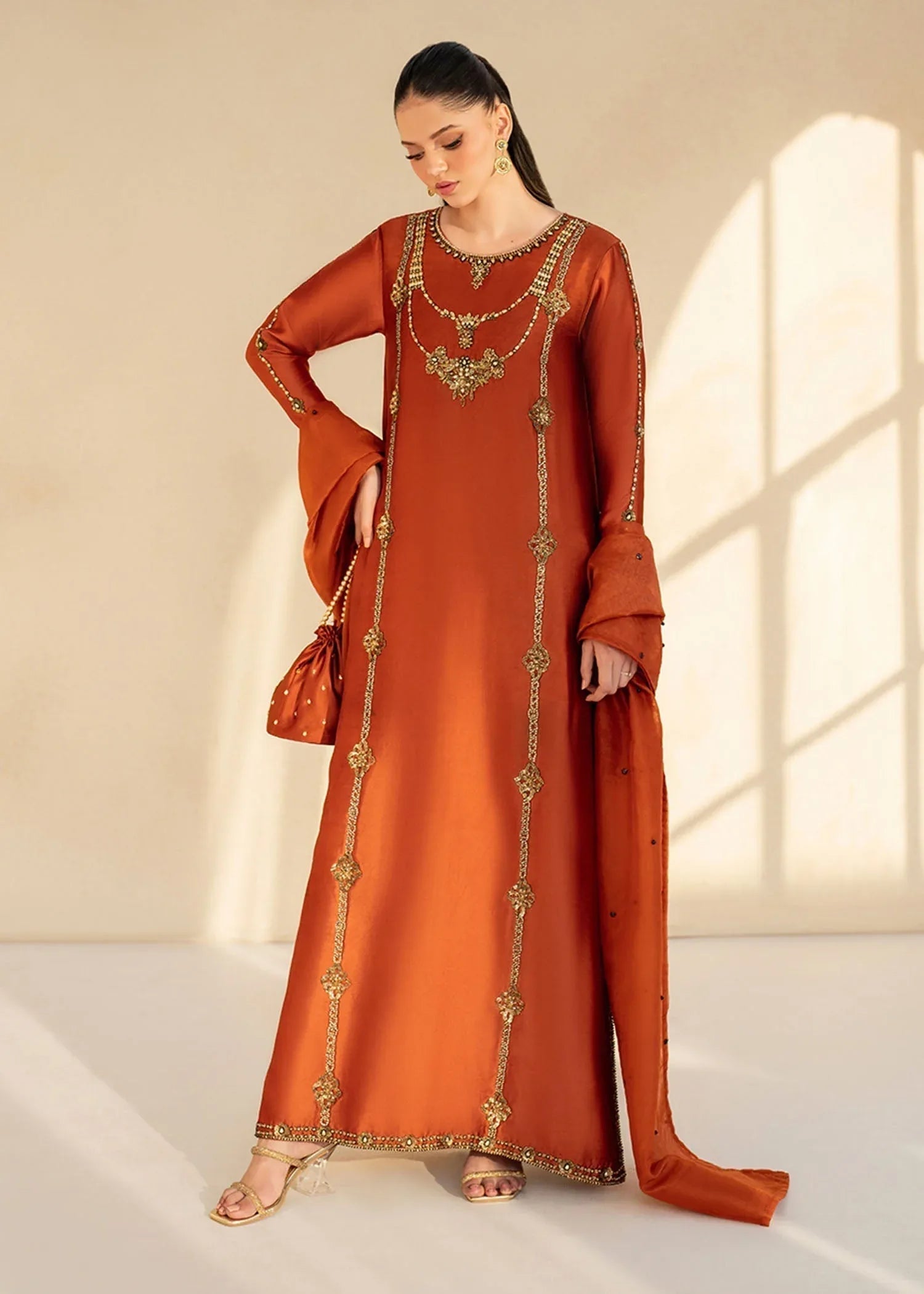 Dastoor | Maahi Luxury Pret 25 | Camilla - Aqsa Fabrics
