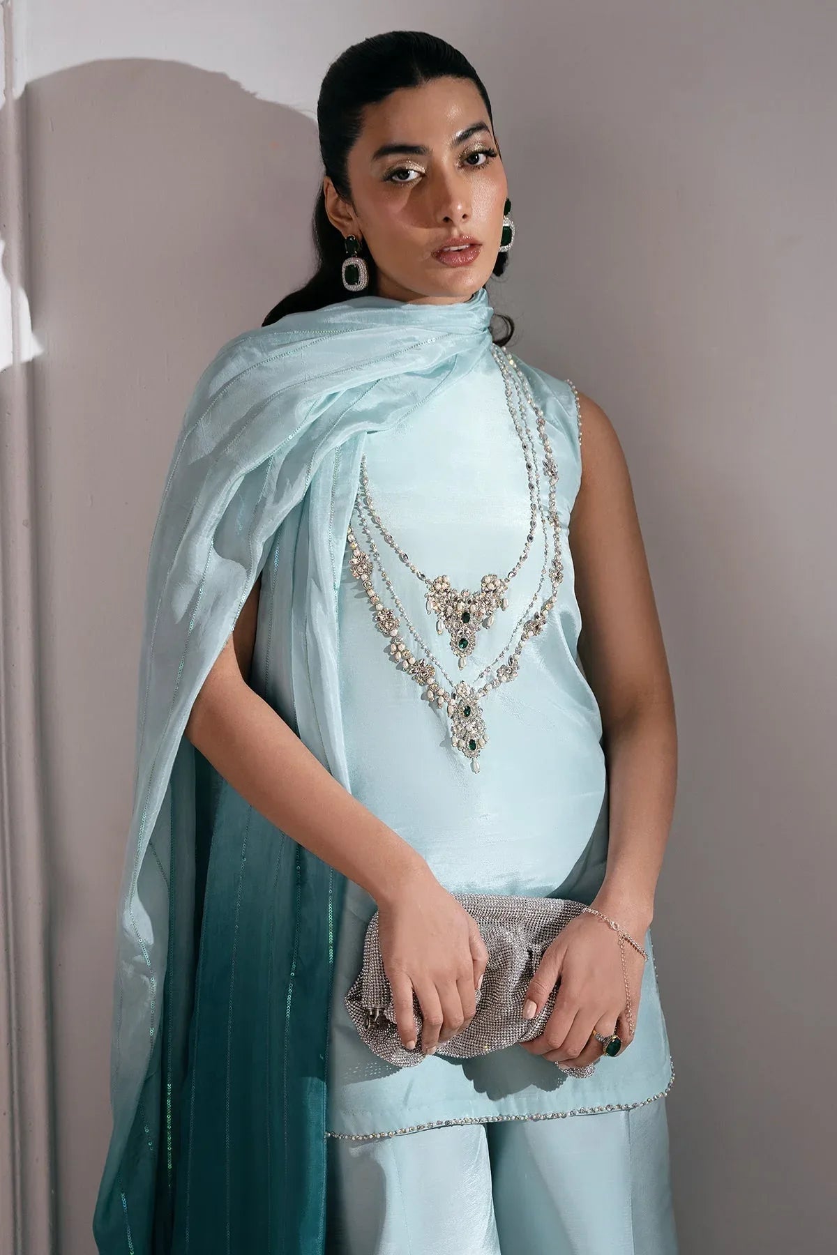 Mina Kashif | Emilie Formals | Ariana - Aqsa Fabrics