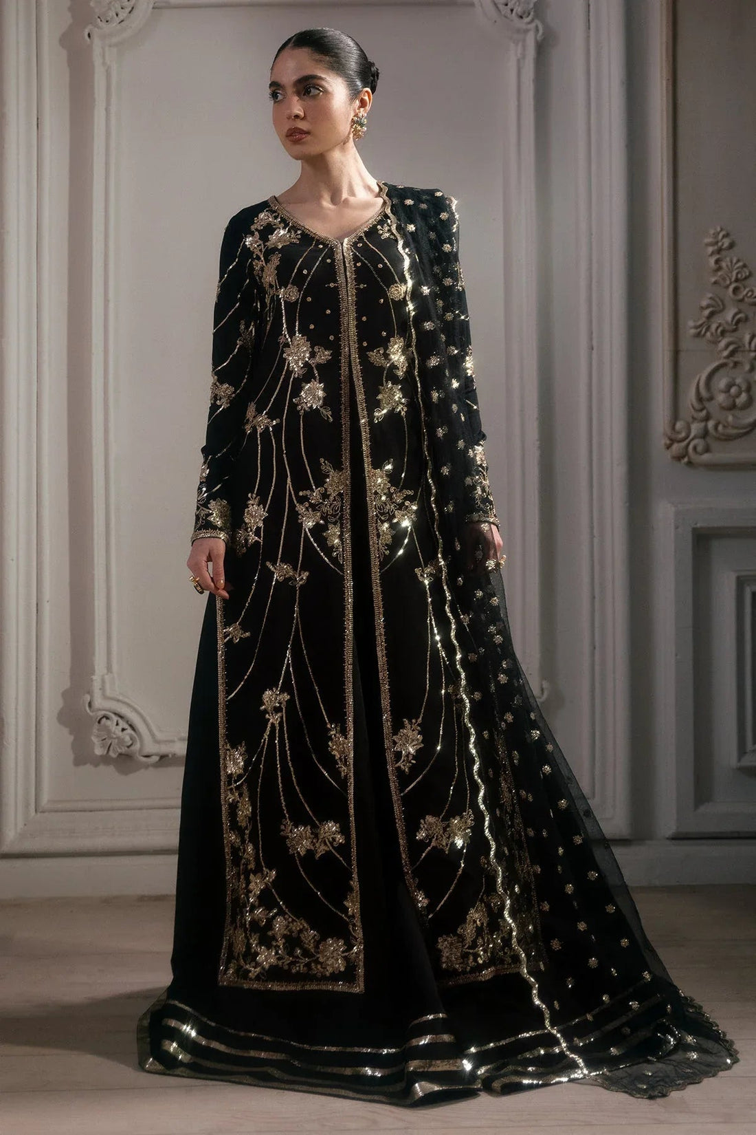 Mina Kashif | Emilie Formals | Gladious - Aqsa Fabrics