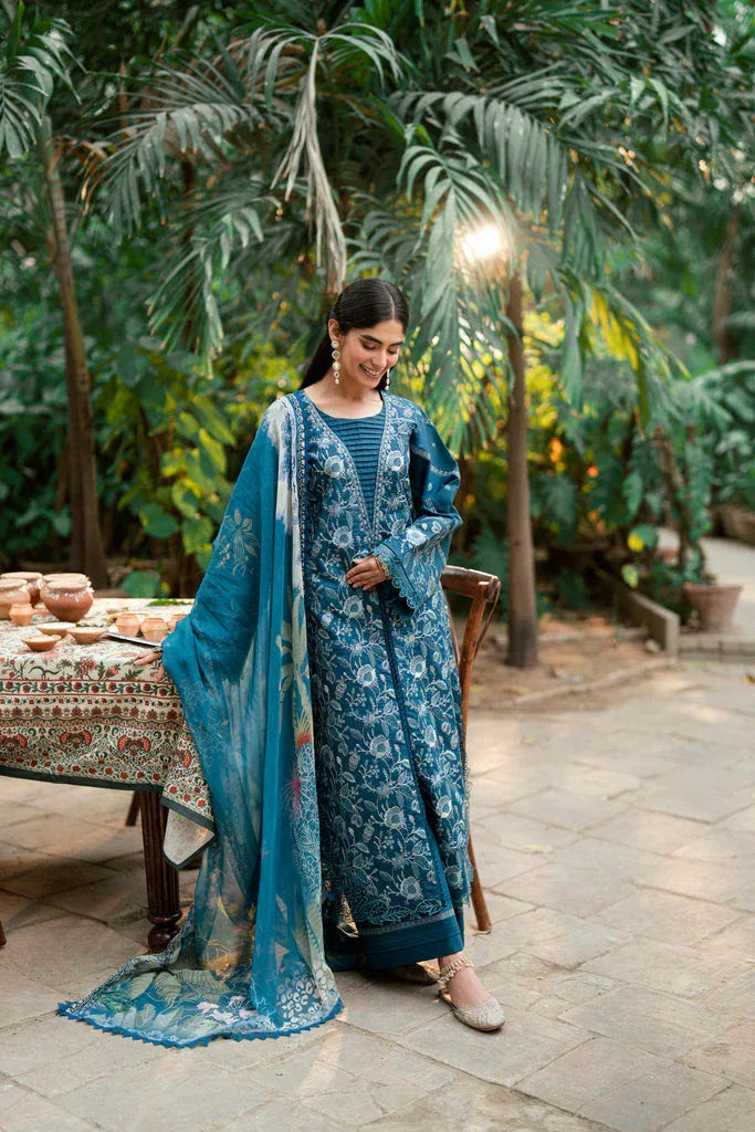 Florent | Eid Edits Luxury Lawn | FEE-3B - Aqsa Fabrics