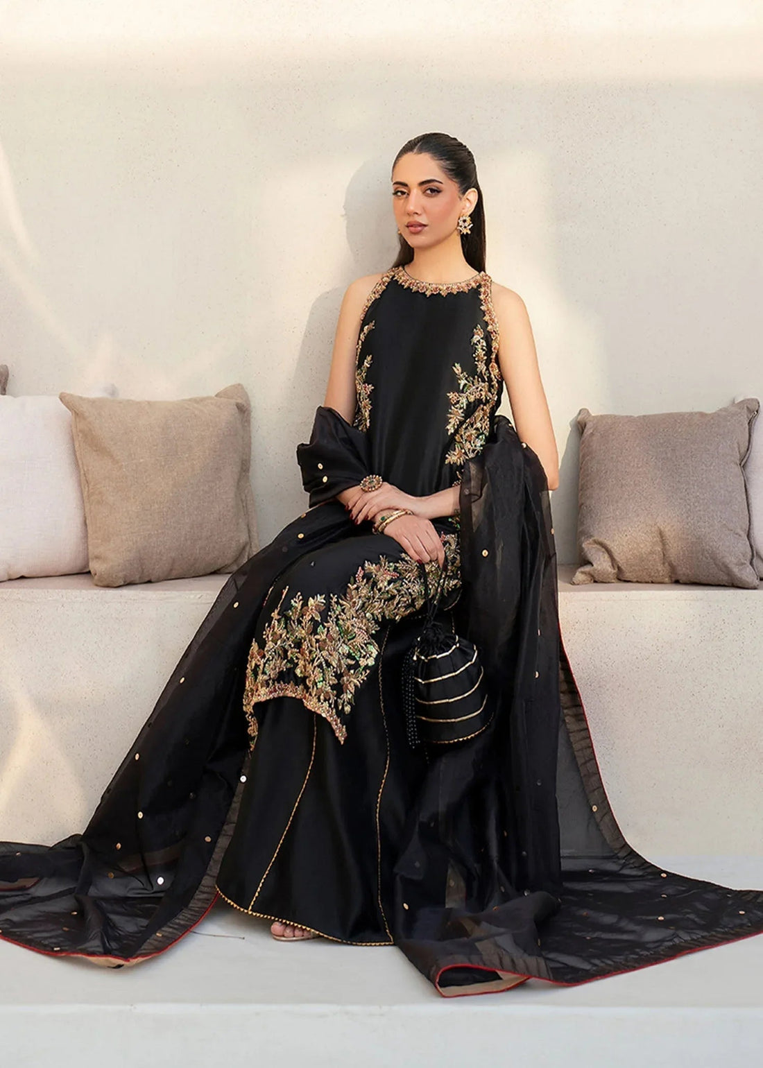 Dastoor | Maahi Luxury Pret 25 | Liyana - Aqsa Fabrics