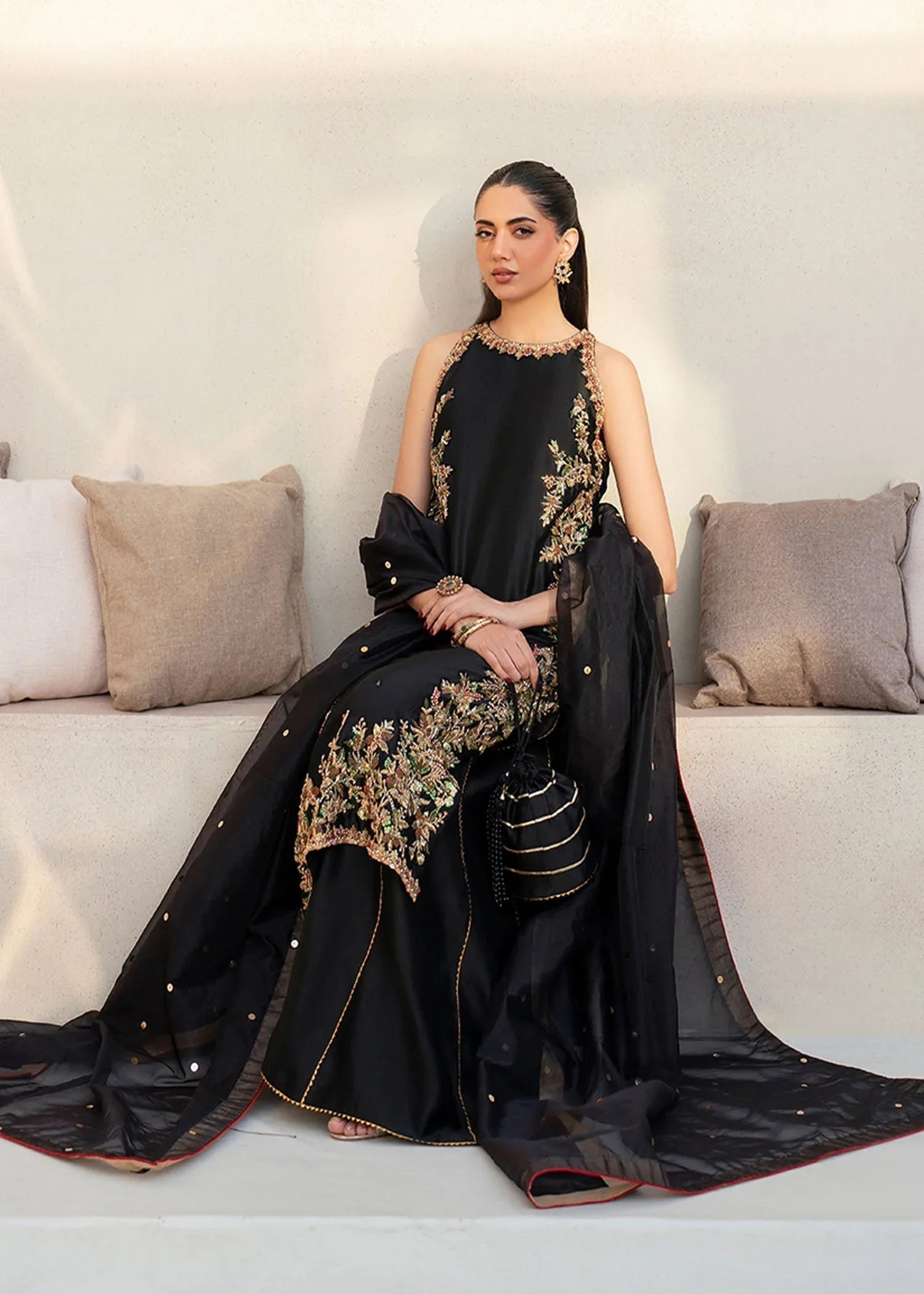 Dastoor | Maahi Luxury Pret 25 | Liyana - Aqsa Fabrics