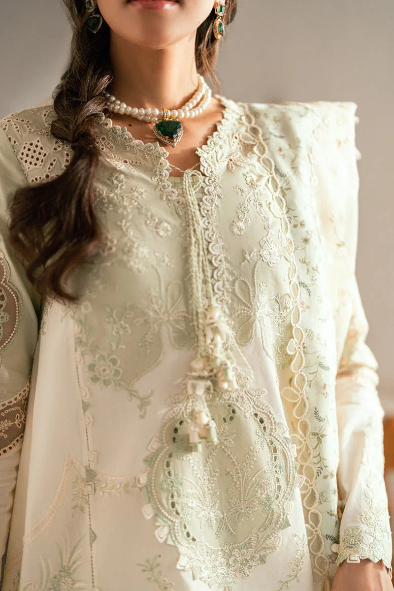 Qalamkar | Luxury Lawn Eid Edit | SB-10 Nadia - Aqsa Fabrics