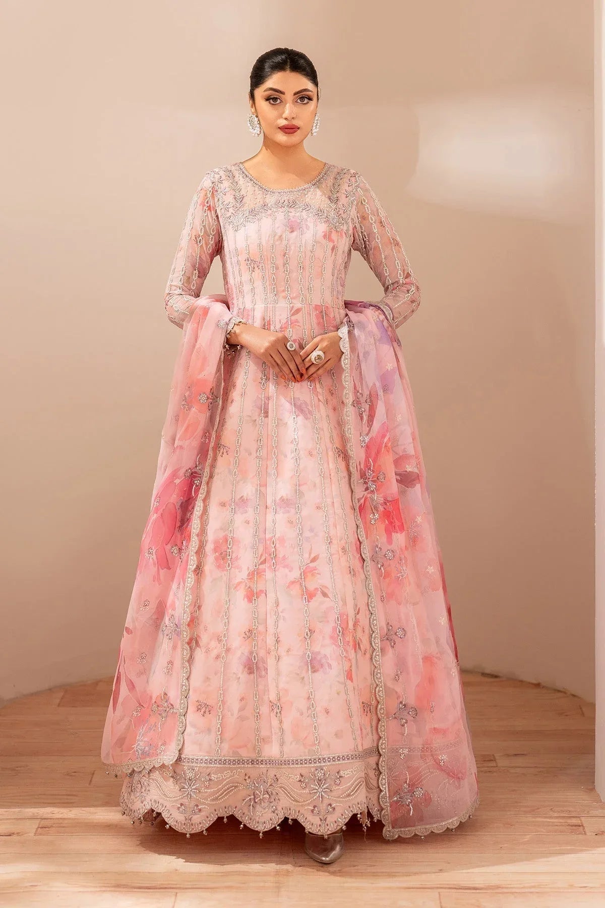 Alizeh | Fleur Chiffon |  AF-CH-2197-Rimayah - Aqsa Fabrics