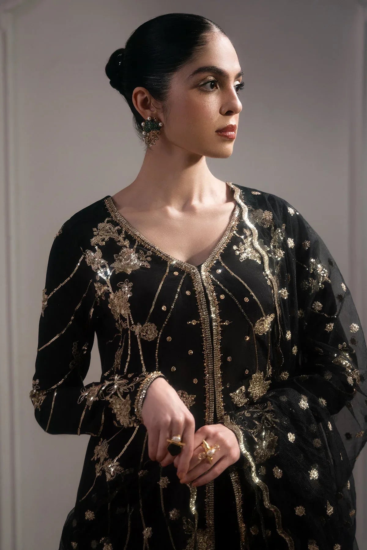 Mina Kashif | Emilie Formals | Gladious - Aqsa Fabrics