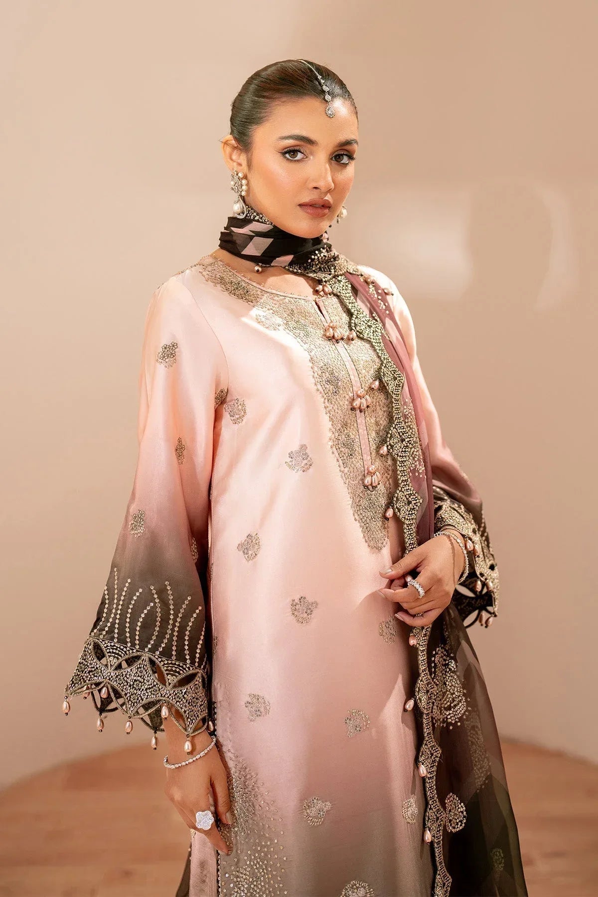 Alizeh | Formals 26 | Rozella - Aqsa Fabrics