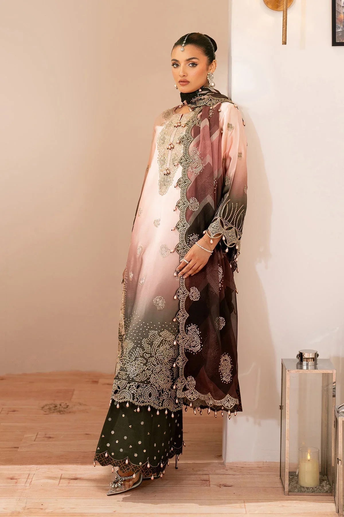 Alizeh | Formals 26 | Rozella - Aqsa Fabrics