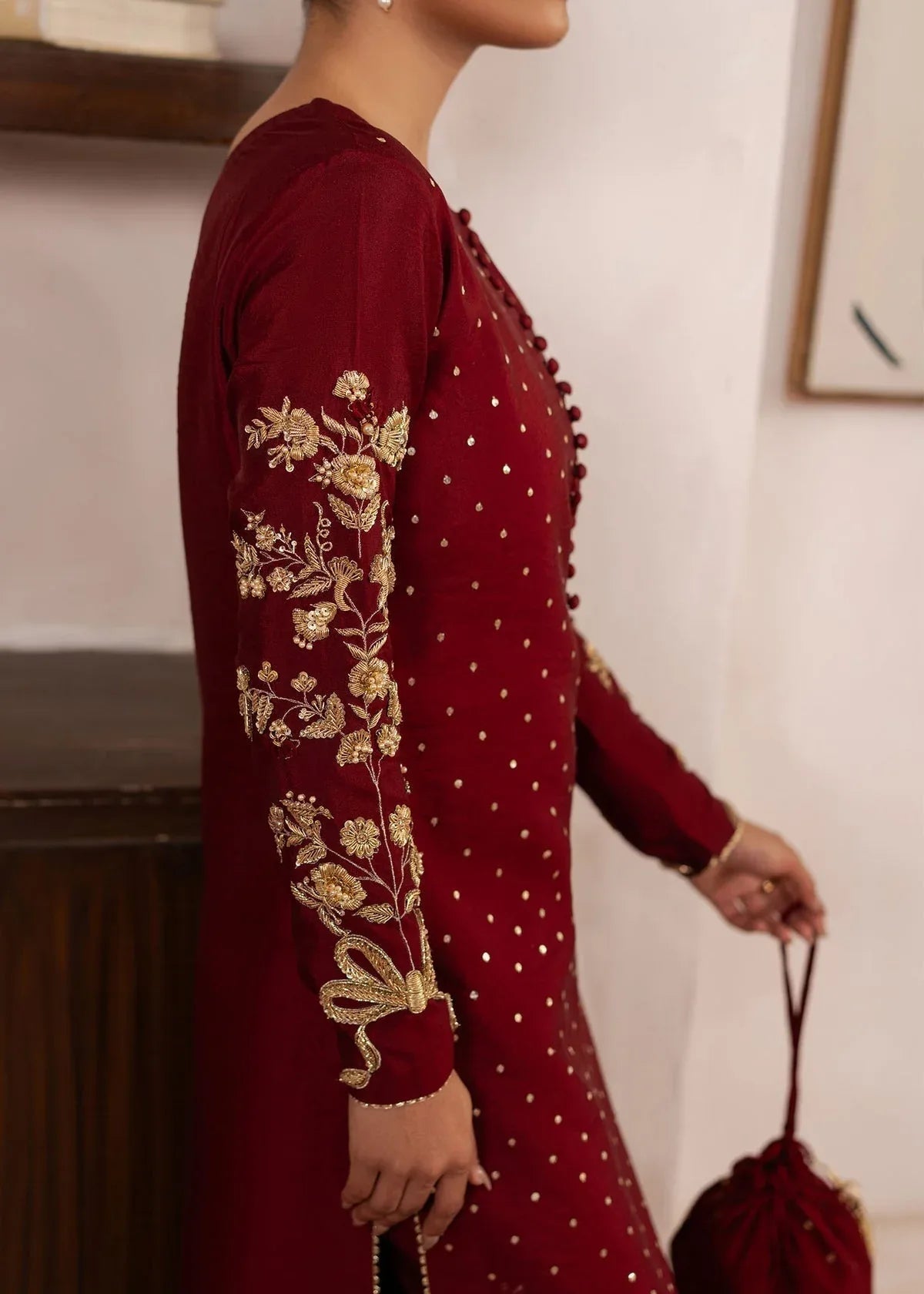 Dastoor | Rania Luxury Pret 25 | Elise - Aqsa Fabrics