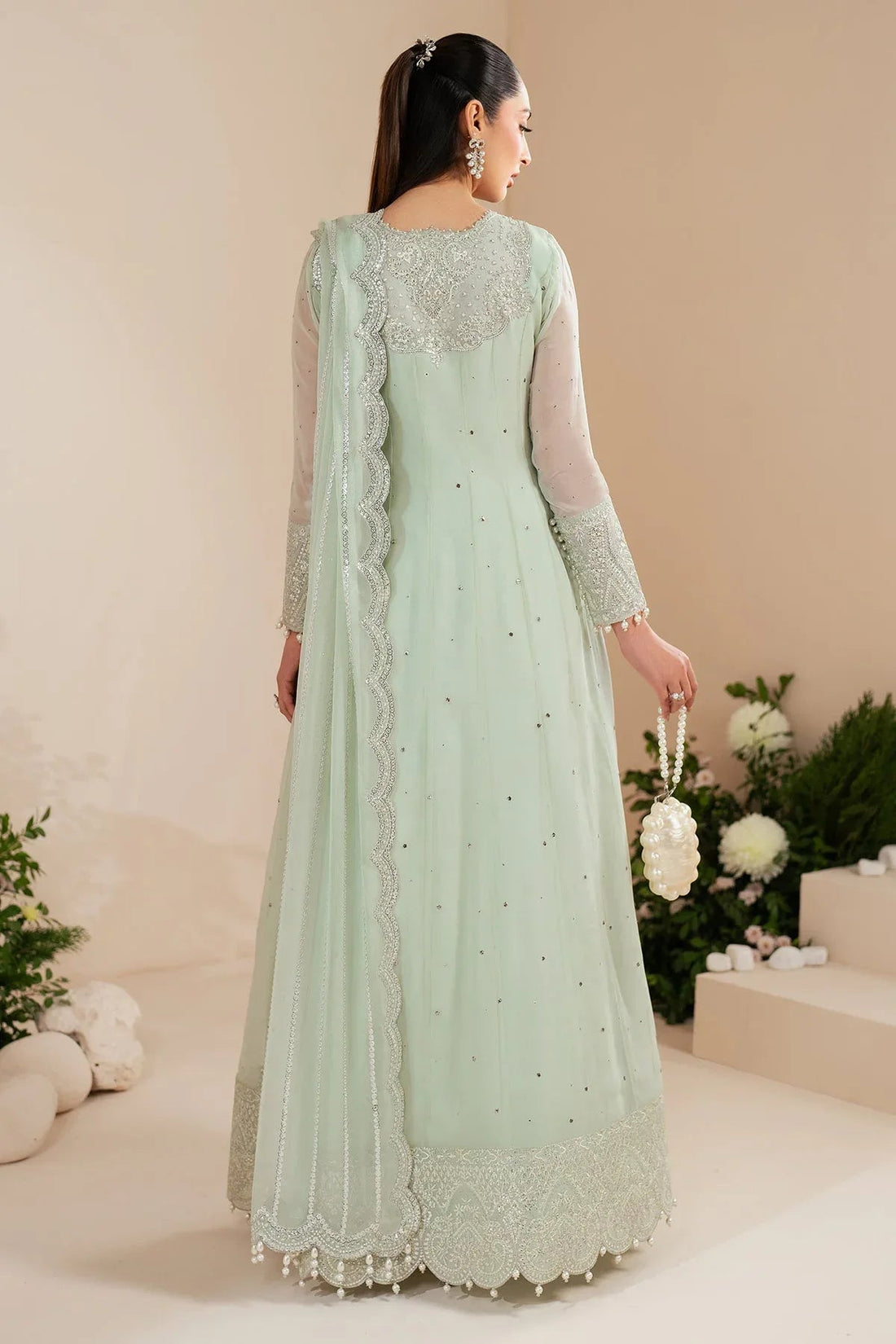 Alizeh | Handcrafted Eid Edit 25 | AF-HM-4035-Rimel - Aqsa Fabrics