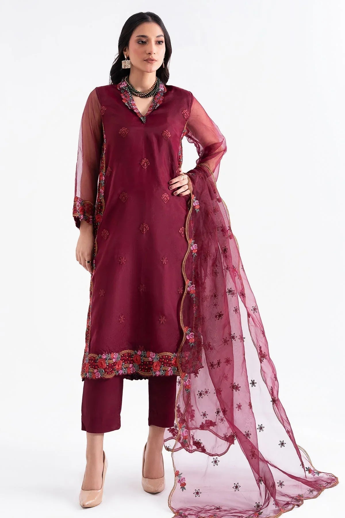 Charizma | Festive Pret | CMA-4-048 - Aqsa Fabrics