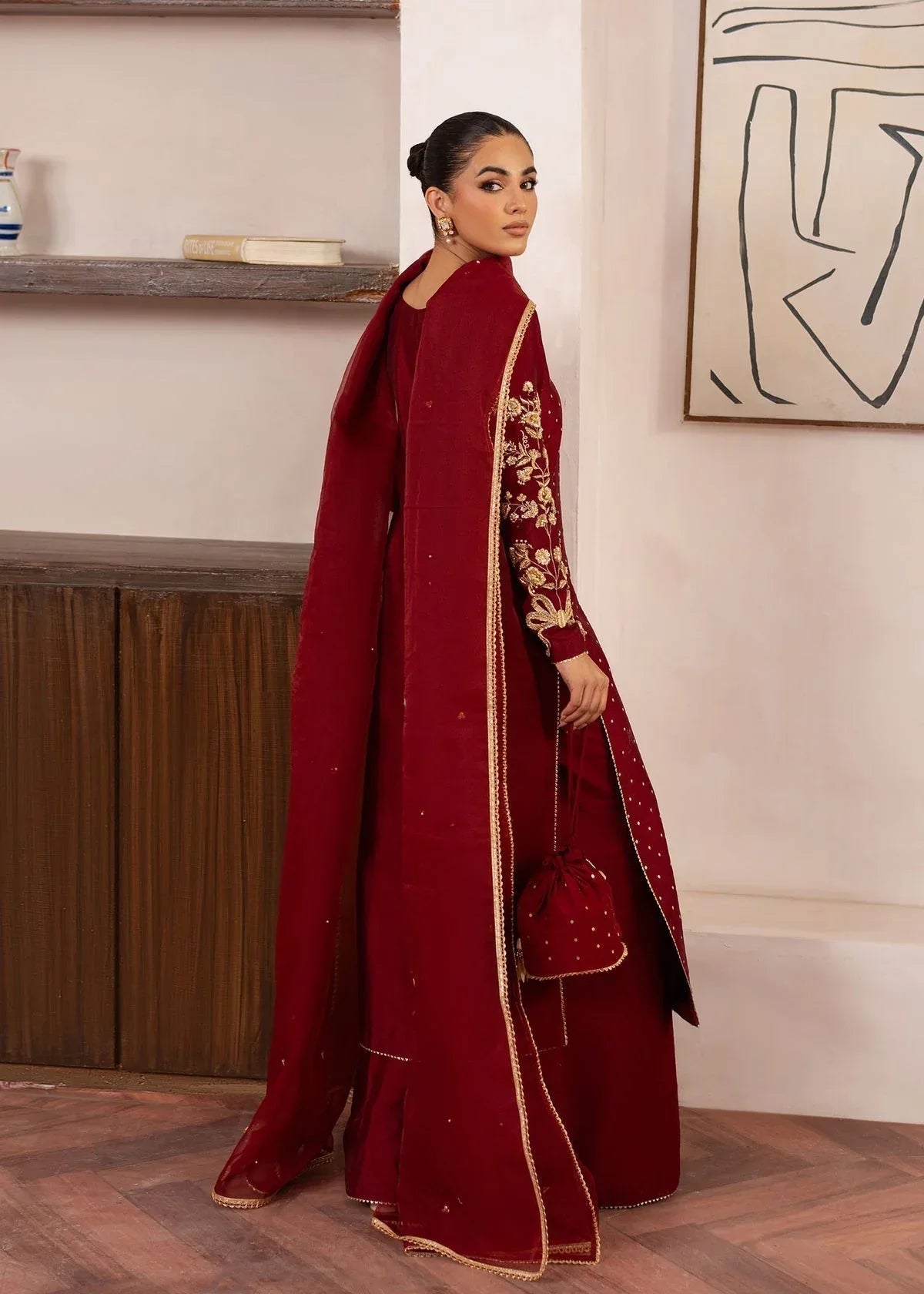 Dastoor | Rania Luxury Pret 25 | Elise - Aqsa Fabrics