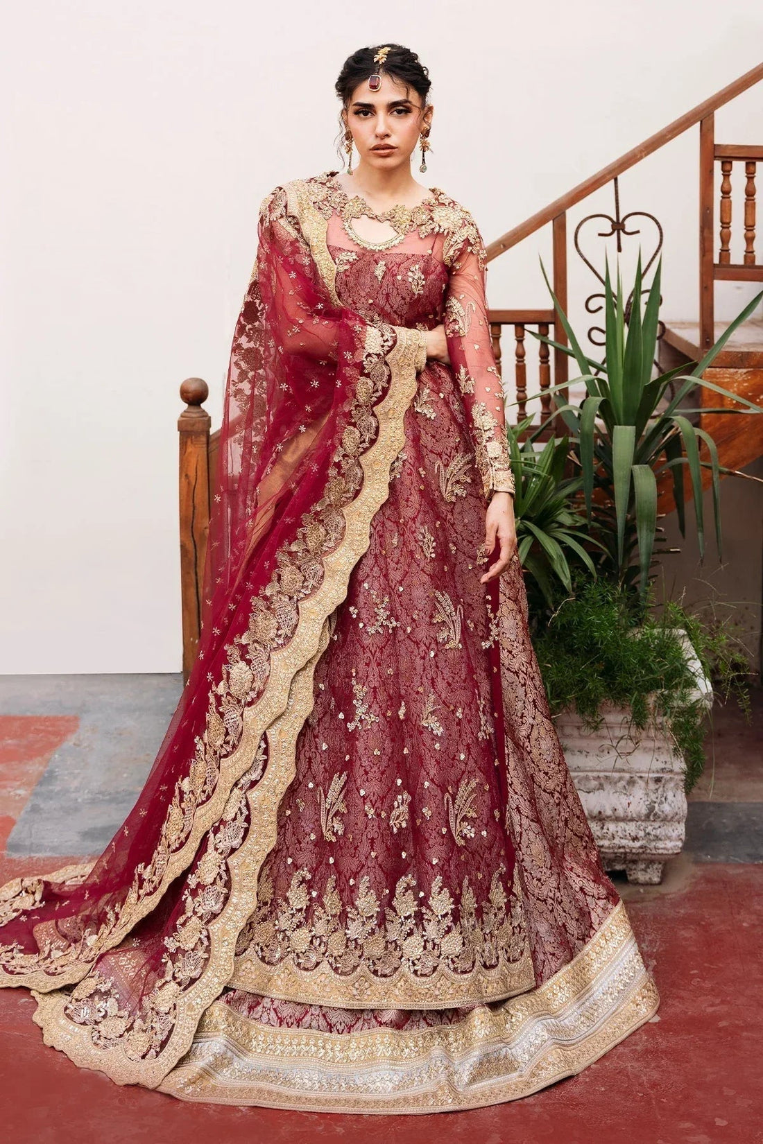 Mina Kashif | Noor Jahan Wedding Formals | Hooriya - Aqsa Fabrics