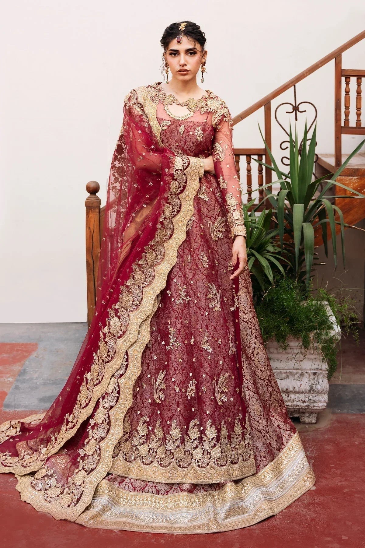 Mina Kashif | Noor Jahan Wedding Formals | Hooriya - Aqsa Fabrics