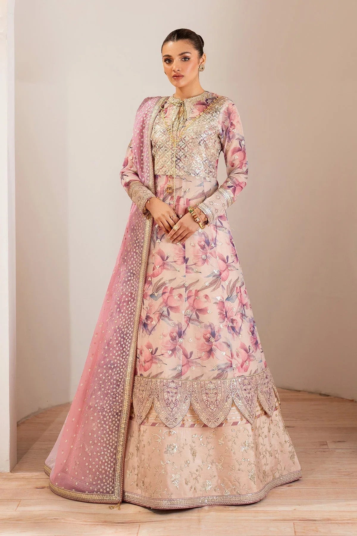 Alizeh | Fleur Chiffon |  AF-CH-2193-Dina - Aqsa Fabrics