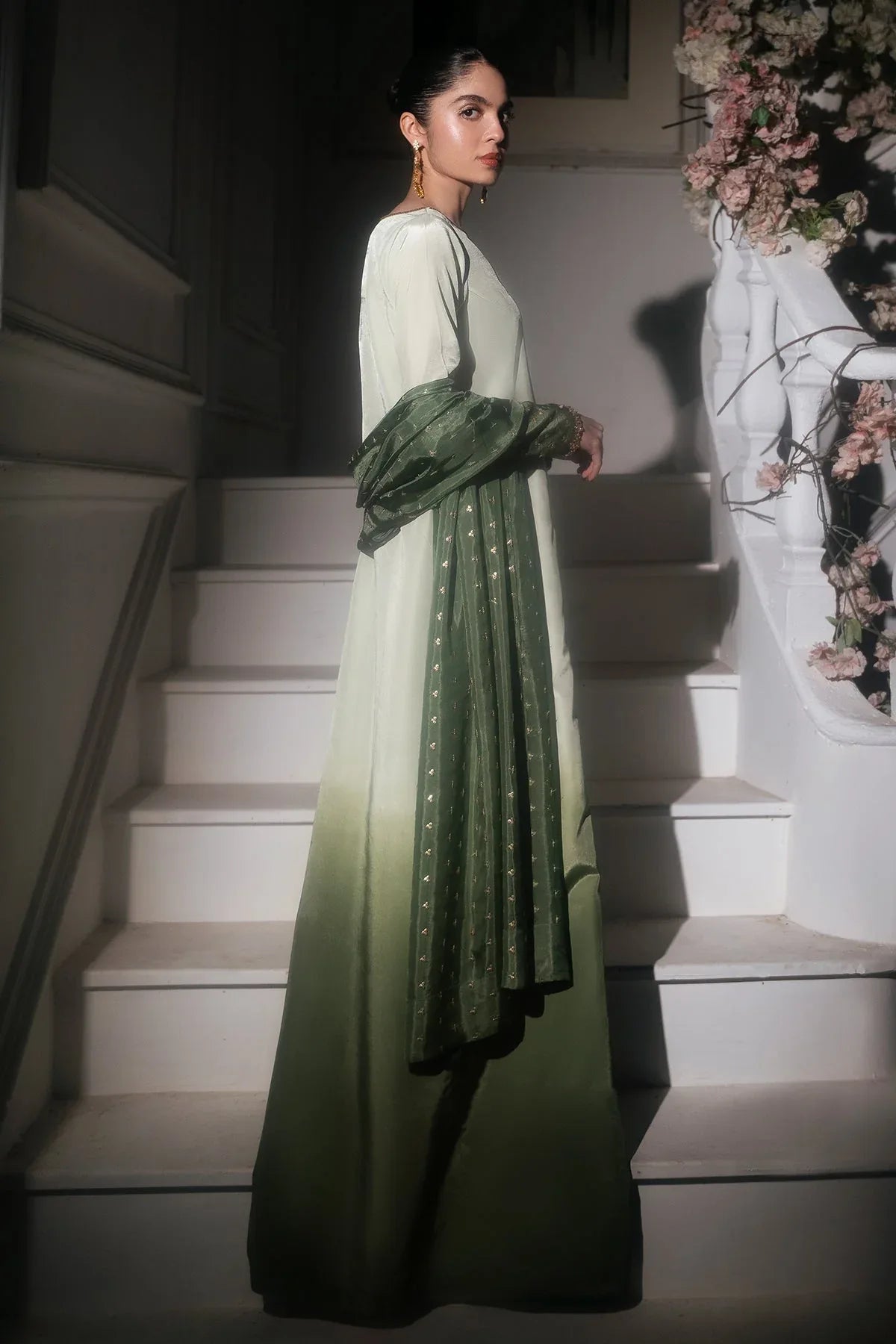 Mina Kashif | Emilie Formals | Floret - Aqsa Fabrics