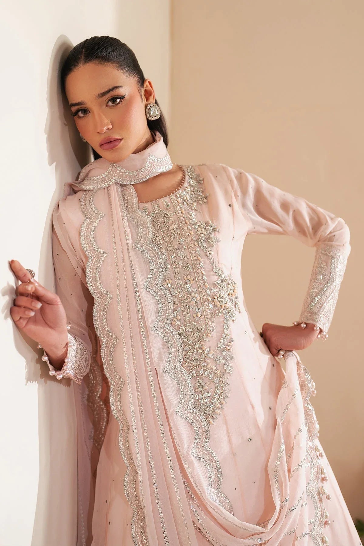 Alizeh | Handcrafted Eid Edit 25 | AF-HM-4036-Dazzle - Aqsa Fabrics