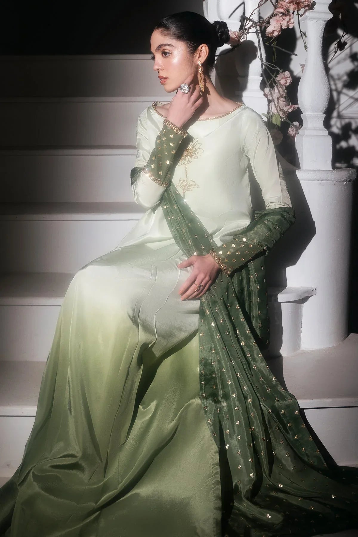 Mina Kashif | Emilie Formals | Floret - Aqsa Fabrics