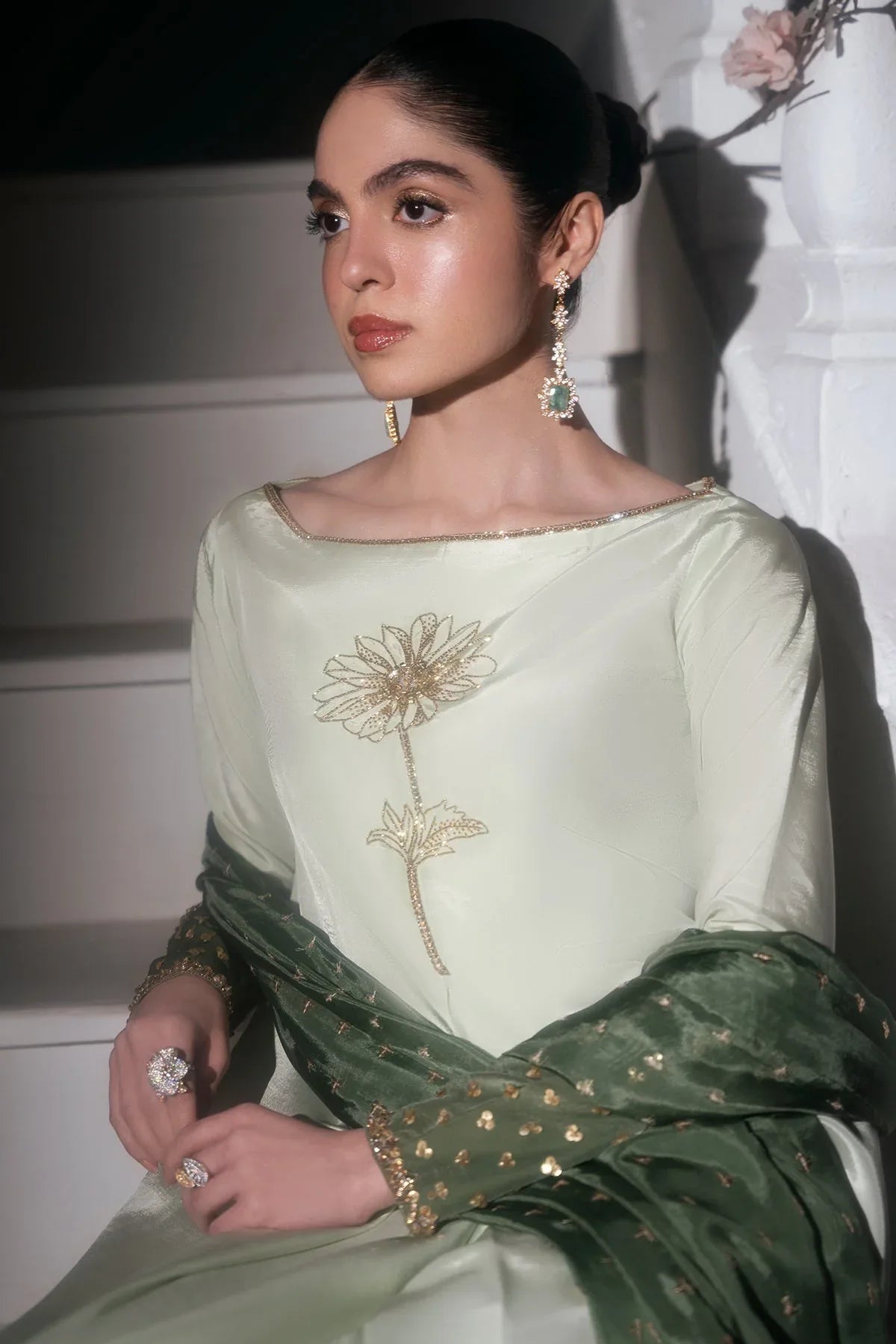 Mina Kashif | Emilie Formals | Floret - Aqsa Fabrics
