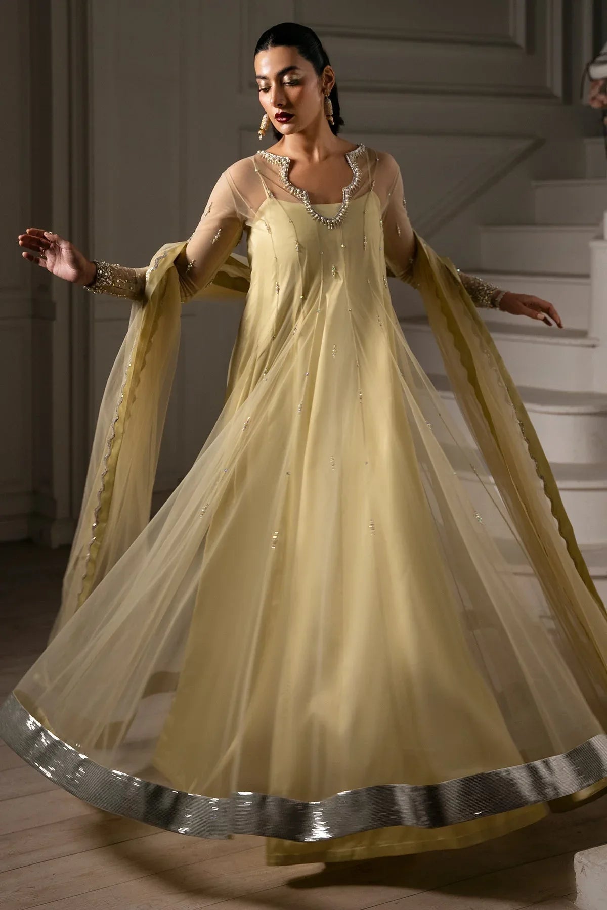 Mina Kashif | Emilie Formals | Julia - Aqsa Fabrics