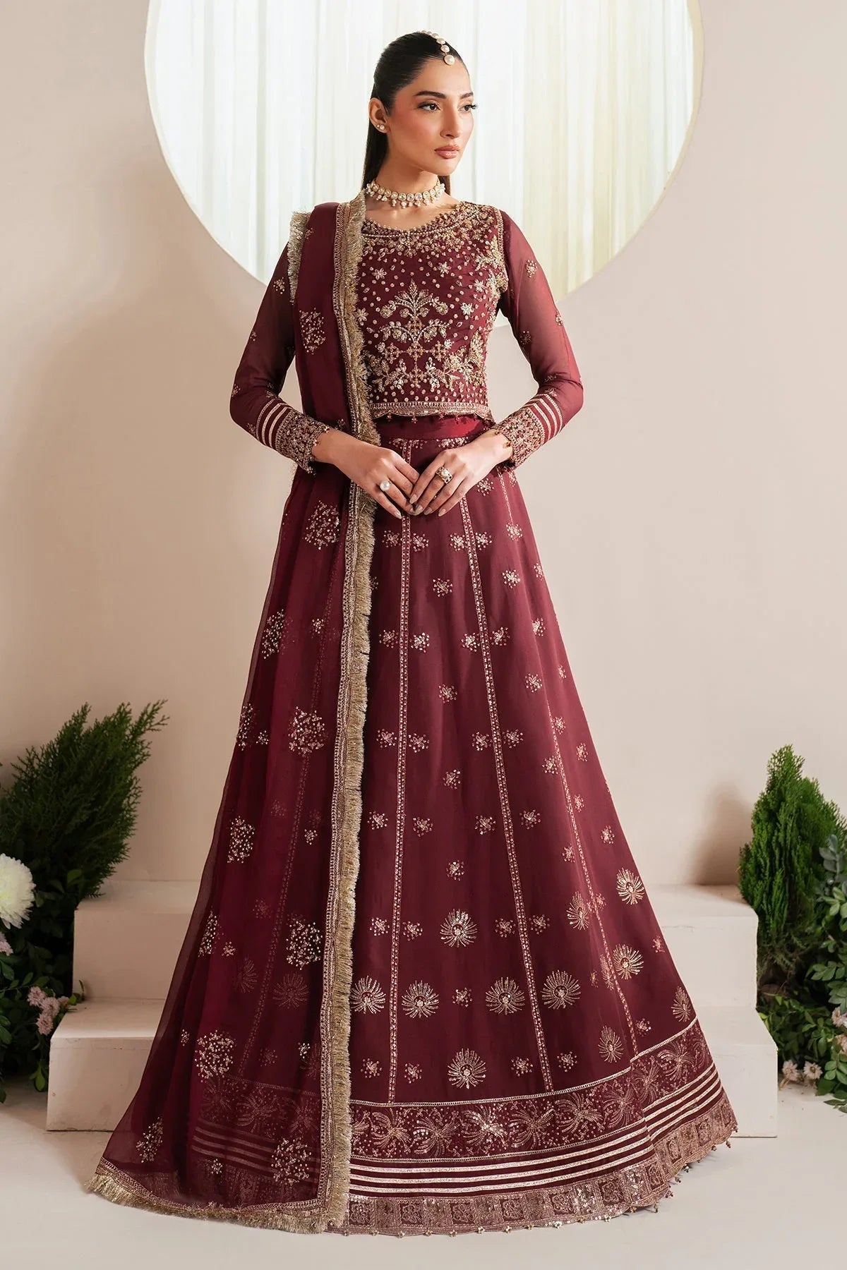Alizeh | Handcrafted Eid Edit 25 | AF-HM-4029-Empress - Aqsa Fabrics