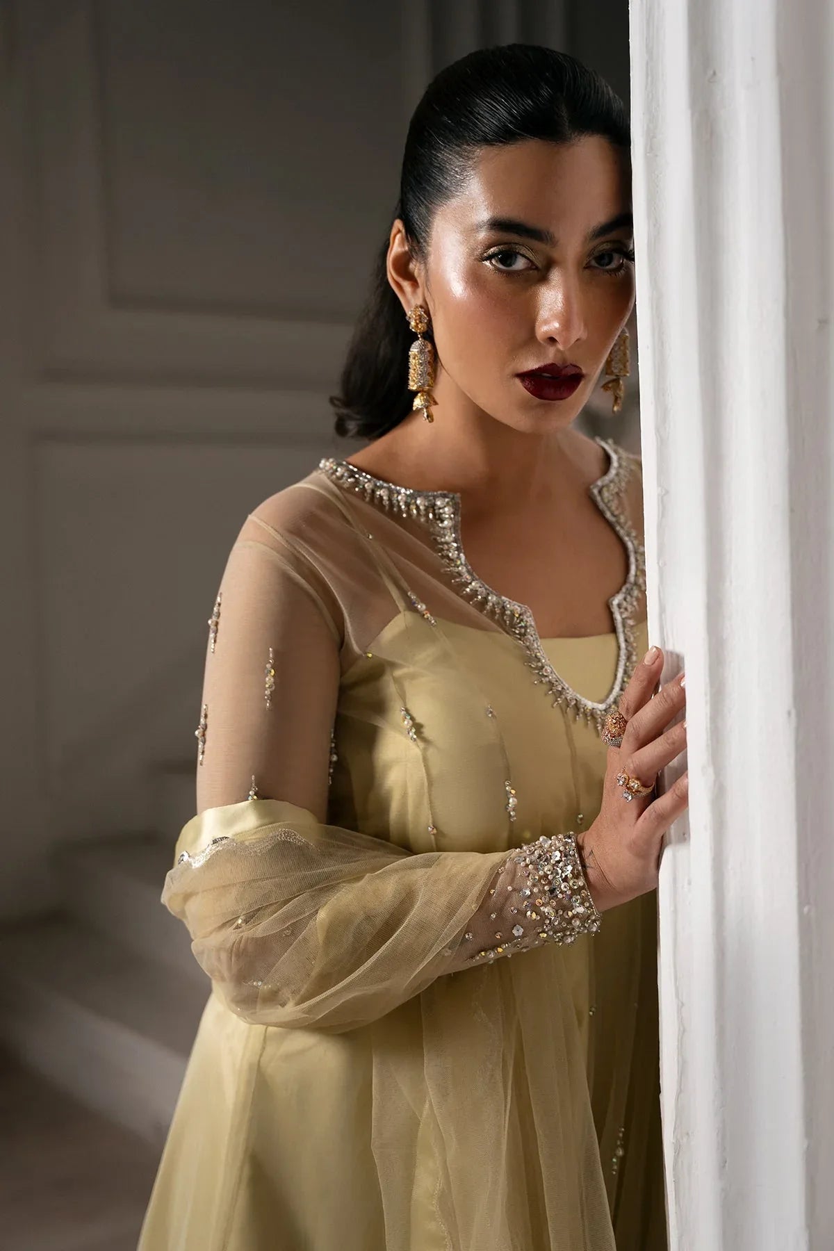 Mina Kashif | Emilie Formals | Julia - Aqsa Fabrics