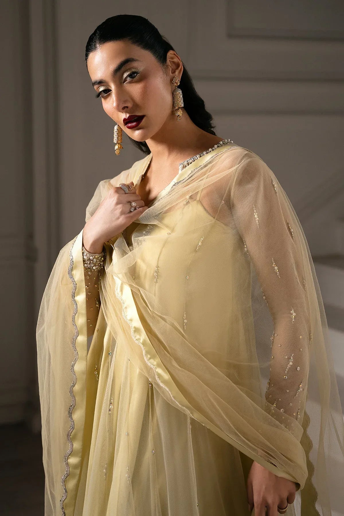Mina Kashif | Emilie Formals | Julia - Aqsa Fabrics