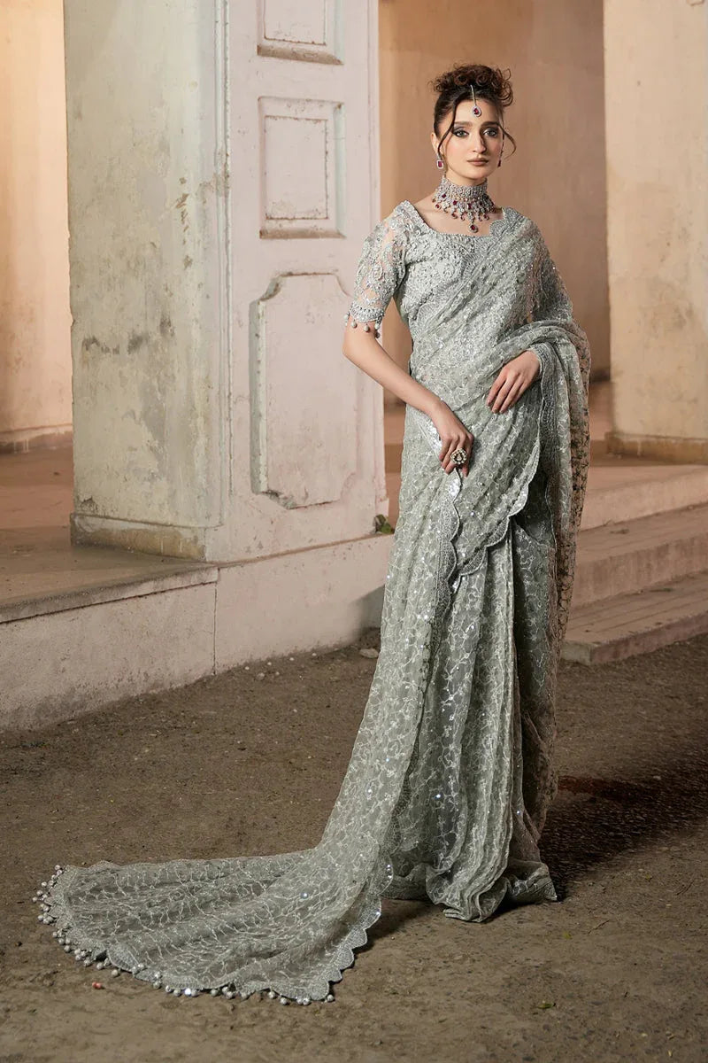 Maryams | Zeenat Luxury Formals | Graceful Embellishments - Z-04 - Aqsa Fabrics