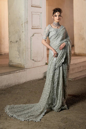 Maryams | Zeenat Luxury Formals | Graceful Embellishments - Z-04 - Aqsa Fabrics